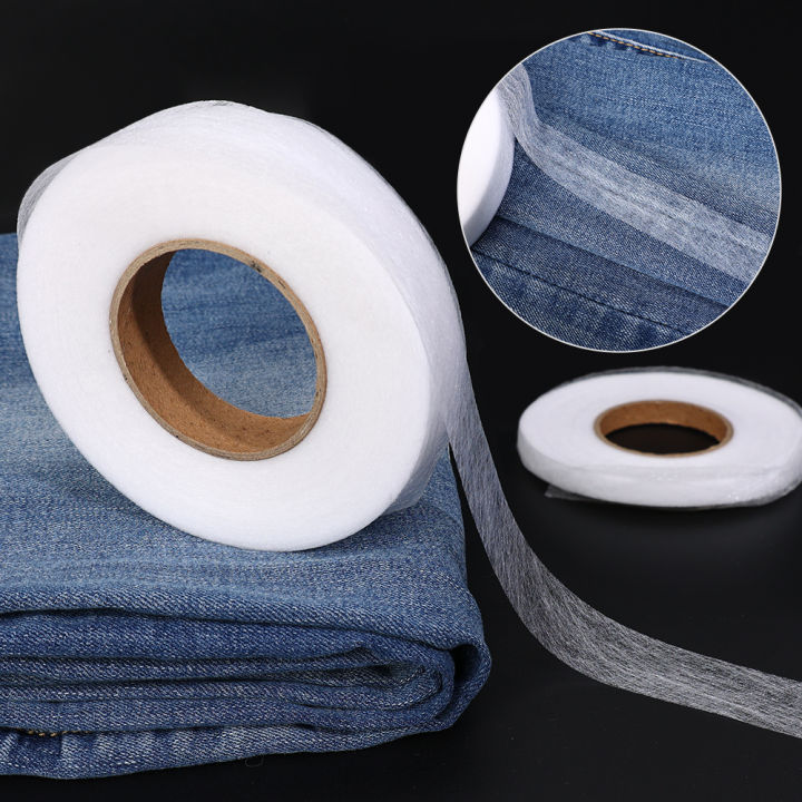1/2/10PCS 60M Double-sided Lined Adhesive Fabric Interlining Clothes Apparel Iron On Hem Tape White Interlining DIY Crafts Sewing Accessories
