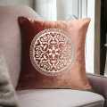 Luxury Velvet Laser Cut Sofa Cushion Cover Velvet Cushion Designed With Laser Cut. 