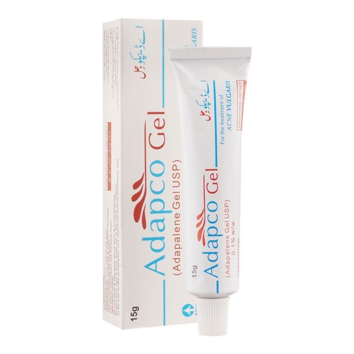 ADAPCO GEL (ADAPALENE GEL USP) For Acne  15gram Original