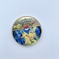 New Pokemon Anime Gold Plated Gold Coin Game Commemorative Coin Pikachu Gold Coin Game Collection Pokemon Cards Christmas. 
