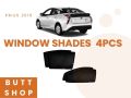 TOYOTA PRIUS 2016 SUN SHADES / WINDOW CURTAINS / BLINDS (DARK) BLACK 4PCS. 
