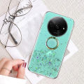 Phone case For Redmi A3X Back cover Glitter Starry Sky Bling Ring Lanyard Shiny Transparent Holder Stand Girls Soft Cover For Mi Xiaomi Redmi A3X Cover cases. 