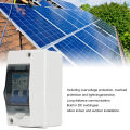 Circuit Breaker PV Combiner Box Transparent Cover for Solar System. 