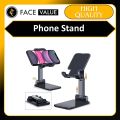 Face Value Phone Holder with Adjustable Height and Angle, Portable and Stable Phone Stand for Desk Plastic Mobile Phone Stand Adjustable Desktop Phone Holder Dock. 