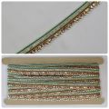 5 Yards/Gaz Lace 1.60 cm Churai / Wide Upholstery Edging  Clothes, Dresses, Kurti, Dupatta, Border Trim / Lace - BT64 - WF-BT. 