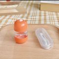 Cute Bear Lens Container + Tweezers & Suction Stick Set Contact Lens Case Accessories DIY Contact Lens Storage Box Portable Travel Contact Lens Case. 