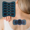 5x Neck Massager Replacement Gel Pads Reusable Electric Neck Massager Patch. 