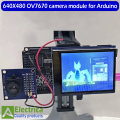 OV7670 camera module Supports VGA CIF auto exposure control display active size 640X480 for Arduino by Electrica. 