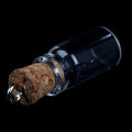10Pcs Mini Glass Bottles Small Vials Cork Glass Jars Multi Usage Cork Wish Glass. 