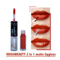 HUXIABEAUTY Pack of 06 24h 2 in 1 LipGloss For Women And For Girls 5579. 