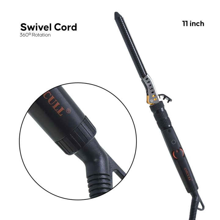 SD Pro Hair Curling Rod Tourmaline Coating size 11