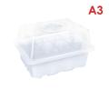 1 Pcs 12 Hole Seedling Trays Greenhouse Box Plant Flower Grow Propagation Box. 