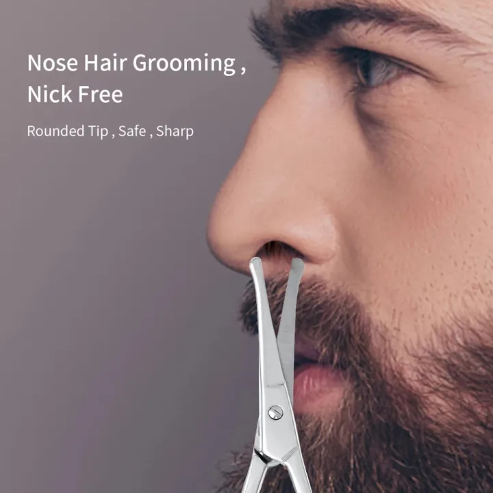 Nose%20Hair%20Scissors%20Rounded%20Tip%20Facial%20Hair%20Curved%20Scissors%20Stainless%20Steel%20Mustache%20Nose%20Hair%20Beard%20Eyebrows%20Remover%20Trimmer%20-%20Image%202