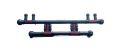 Safeguard Double Rod Reflective Crash Guard, Leg Guard ,Safe Guard for all CD70-china70. 