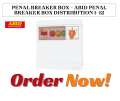 DP Box - ABID PENAL ELectric BREAKER BOX DISTRIBUTION 1-12 |  MODEL - PBBD-12. 