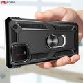 PlusCase for Google Pixel 4 Case Shockproof Stand Finger Ring Hard Back Phone Cover. 