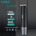 VGR V-250 Professional Cordless Hair Trimmer with USB Charging Rotary On/Off Switch Stainless steel blades. 