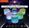 S-10 Bluetooth Mini Speaker, Built-in Rechargeable Battery (Connect With All Bluetooth Devices).. 
