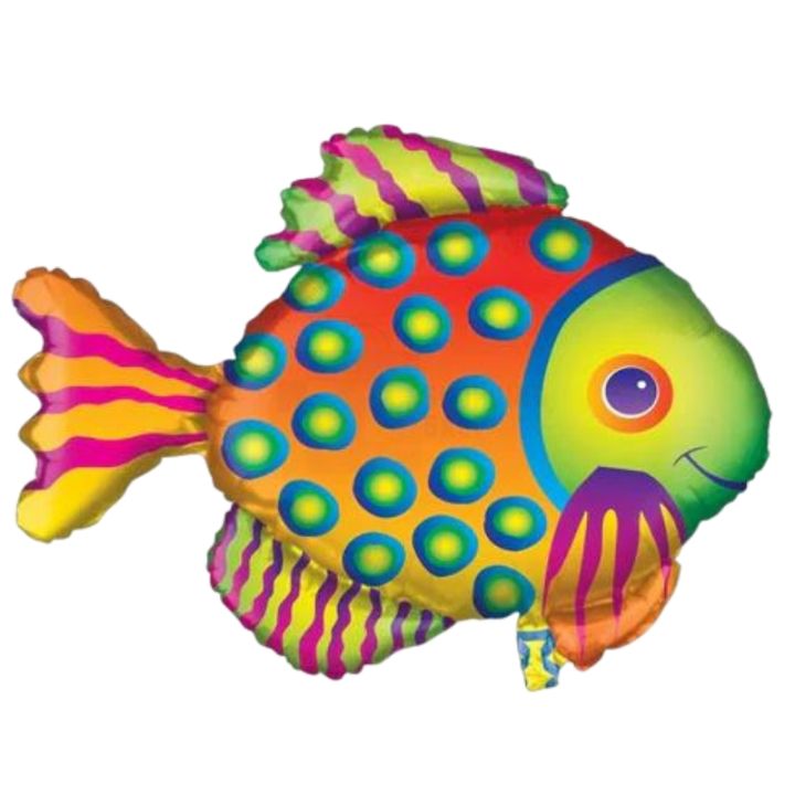 FISH FOIL BALLOON IN MINI SIZE - BABY SHARK FOIL BALLOON