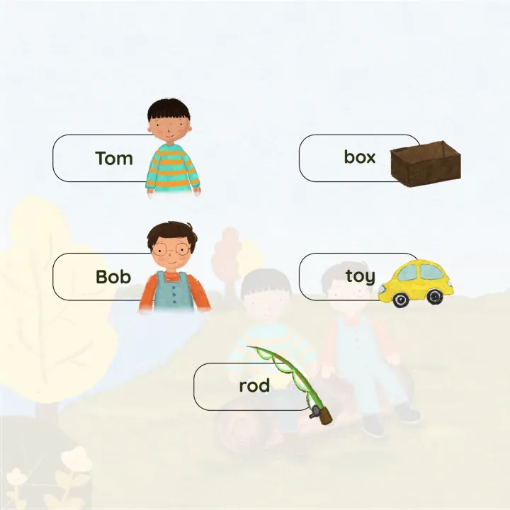 Storybook:%20Tom%20and%20the%20Dog%20(short%20vowel%20'o')%20-%20Budget-Friendly%20Misprint%20Stock%20-%20Image%204