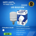 50W LED Bulb T135 With One Year Warranty, High-Quality Energy Saving LED Bulb 50W, Happy Lights 50W LED Bulb Price In Pakistan. 