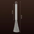Stainless Steel Pan Scrub Brush Pot Brush Multipurpose with Non Slip Handle Kitchen Cleaning Brush Dish Brush for Cleaning Dishes Pans. 