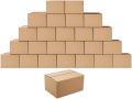 50 Box Strong corrugated box (7 x 5 x 4 inch) Carton boxes for packing material. 