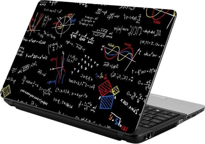 Mathematics Formula Laptop Back Vinyl Skin Sticker 13 13.3 14.6 15 15.4 ...
