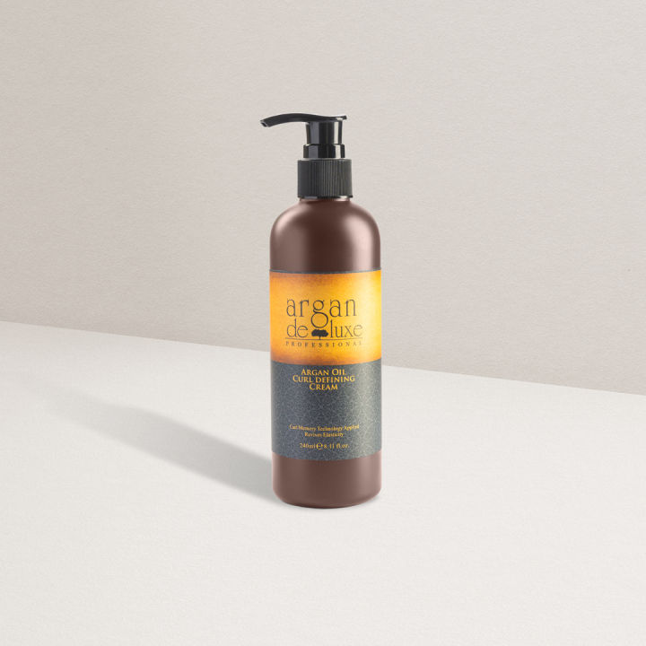 Curl Defining Cream 240ml –  Hair Care - For All Hair Types - Argan Deluxe Professional