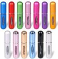 Mini Cosmetics Perfume Bottle Atomizer Refillable Perfume Spray Bottle Portable Travel Aluminum Cosmetic Empty Spray Scent Pump Tool (Random Color). 