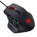 Redragon M811 Aatrox MMO Wired Gaming Mouse with 15 Programmable Buttons RGB Gamer Mouse w/ Ergonomic Natural Grip Build, 10 Side Macro Keys. 