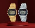 Vintage Silver Classic Digital Wrist Watch. 