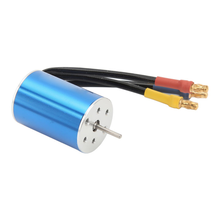 Brushless Motor, Waterproof Motor 4 Pole for 1/18 Car