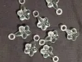 Pack of 40gms Beads, White Flower Tussle (Latkan) Acrylic Beads For DIY Jewelry Making, Jewelry, DIY, And Crafting Accessories. 