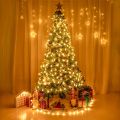 20 LED Battery Operated Star String Fairy Lights – Warm White Twinkling Star Lamps for Wedding, Birthday Party, Christmas, Ramadan, Eid, Home Decoration, Bedroom, Garden, Festival, Indoor & Outdoor Lighting. 