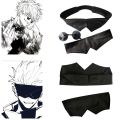 Anime JJK Gojo Satoru Headband Cosplay Accessories Eye Mask Glasses. 