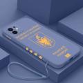 Albania Passport Cover Phone Case For iPhone 15 14 13 12 11 Pro Max Mini X XR XS MAX SE 8 7 Plus Silicone Cases with Hand Strap. 