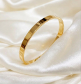 Plain gold plated Bangles for girls/women. 