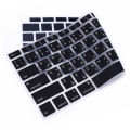 Arabic Language Silicone Keyboard Skin Cover Protector for MacBook Newest Air 13 Touch ID A2179 M1 A2337 (2020 Release)US Version. 