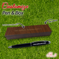 Engraved Pen with Box Personalized Pen & Box. 