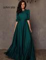 003 Green  Maxi  Dress. 