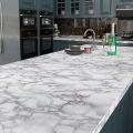 [Pack Of 3] Self Adhesive White Marble Sheet for Kitchen - Anti Oil and Heat Resistant. 