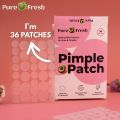 Pure O Fresh Pimple Patch | 36 Pcs Invisible Acne Pimple Patch Stickers by Pure O Fresh for Covering Blemishes. 