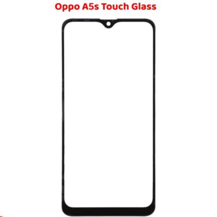 Oppo A5s  OCA + Touch Glass Digitizer Replacement Oppo A5s (Only Touch Glass Not Panel)