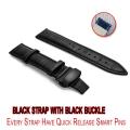 22mm Genuine Leather Watch Band Straps Band For Samsung Gear S3 Smartwatches Galaxy Watch, Moto 360. 
