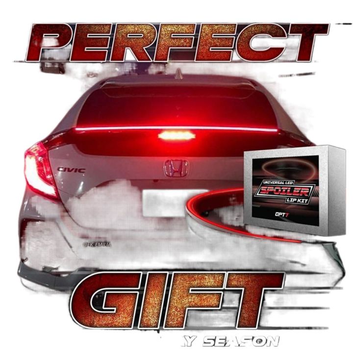 Universal LED Spoiler Rear Spoiler Lip Kit