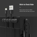 Ugreen Cable Organizer Silicone USB Cable Winder Flexible Cable Management Clips For Mouse Headphone Earphone Cable Holder. 