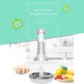 Openi - 1500ml Powerful Manual Food Chopper - Hand held Mini Food Processor, Vegetables, Fruits, Onions Choppers, Dicers and Mincers - Pump Action With Free 4 Blades Food Processor. 