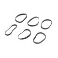 1000Pcs Black Elastic Rubber Band for Hair Female Girl Gift. 