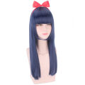 Main Shengda Poppin and Pipi Mei’s daily cos with bangs and tiger mouth clip cos wig. 